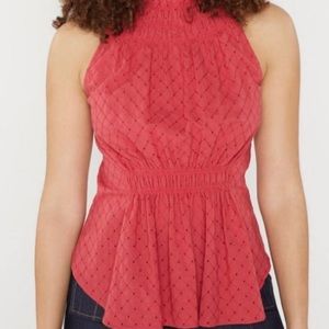 Cinq a Sept Ingrid Top in Grapefruit Size S